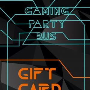 Gaming Party Bus Gift Card