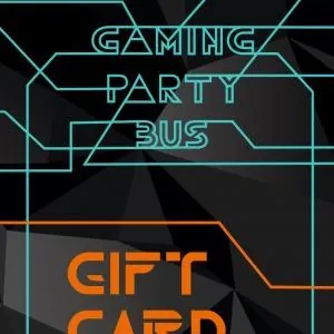Gaming Party Bus Gift Card