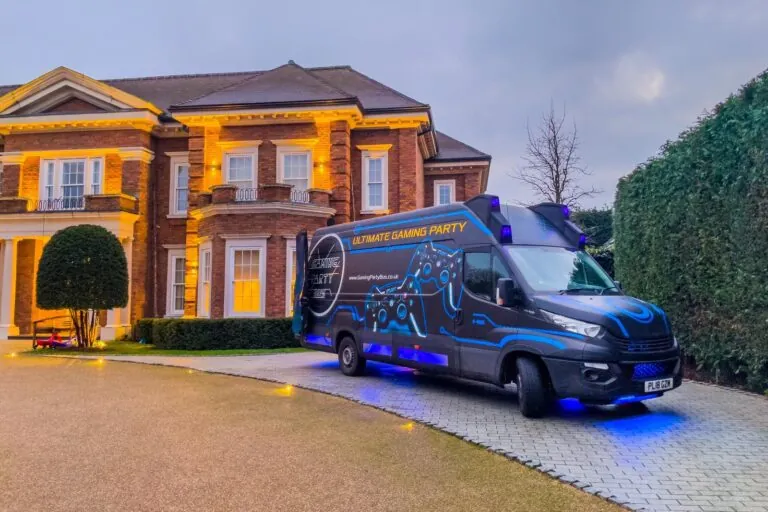 gaming party bus