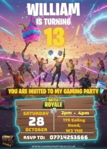 Fortnite digital invite