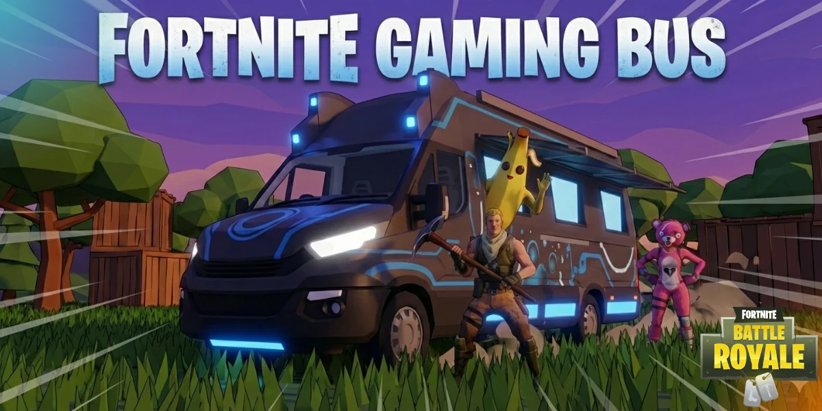 Fortnite Gaming Bus: The Ultimate Gaming Party Experience in London